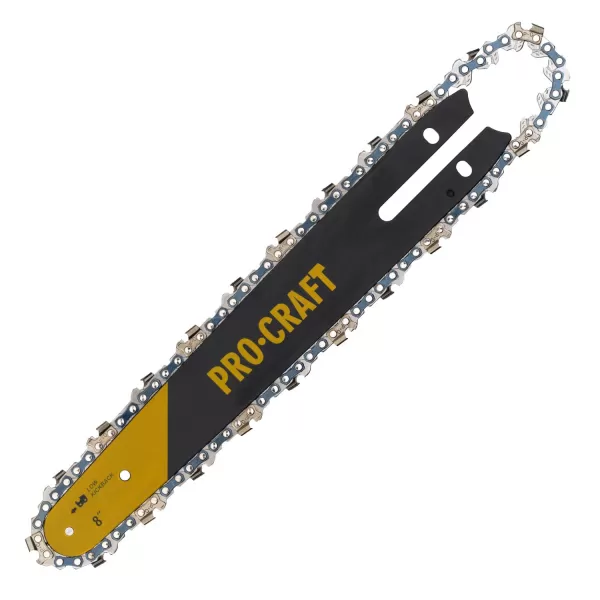 PROCRAFT Sada pilových řetězů a lišty S8 (2 řetězy a 1 lišta) S8