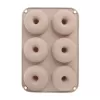Forma silikon donuty 6 béžová