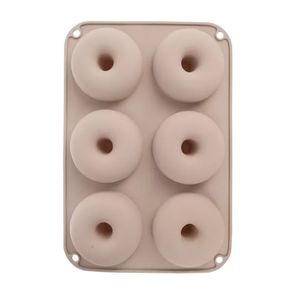 Forma silikon donuty 6 béžová