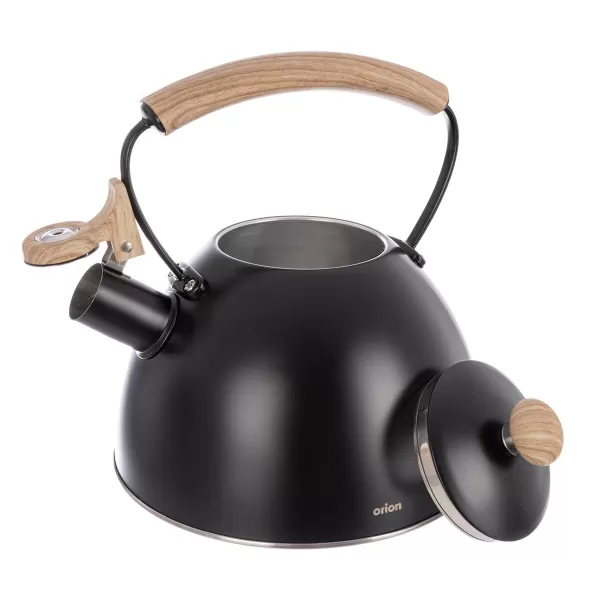 Čajník nerez píšť. BLACK 2,5 l
