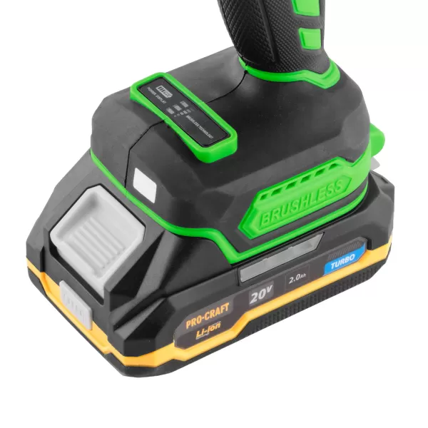 Aku šroubovák Procraft PA18ProDFR2+sada bitů - součást balení