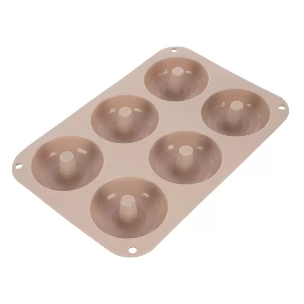 Forma silikon donuty 6 béžová