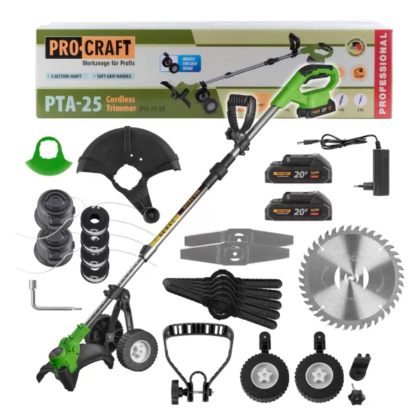 PROCRAFT Aku vyžínač PTA-25-2B