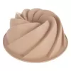Forma silikon bábovka flower pr. 23,5 cm béžová
