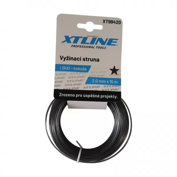 XT Vyžínací struna hvězda DUO | 3 mm / 15 m