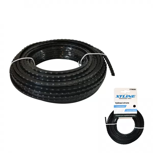 XT Vyžínací struna vroubkovaná | 3mm / 15 m