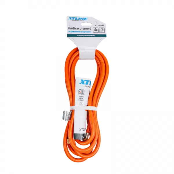 XT Hadice plynová k opalovacím soupravám 3/8"- 3/8" 1,5m