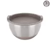 Miska nerez+UH víko BEIGE pr. 15,7 cm