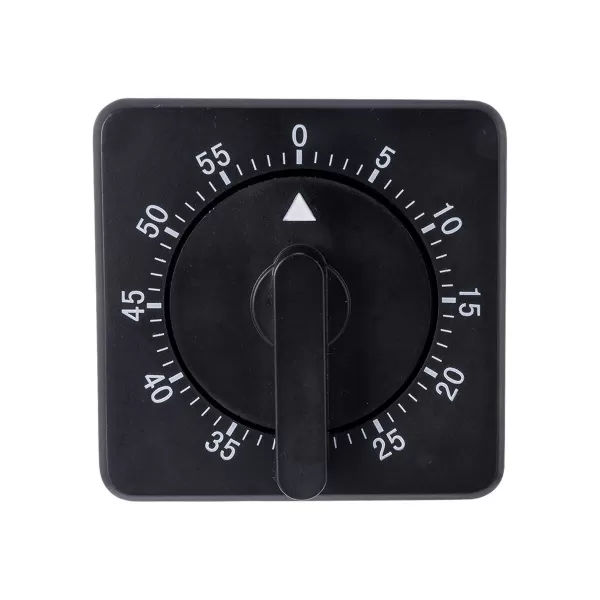 Minutka kuchyňská UH mechanická černá+magnet