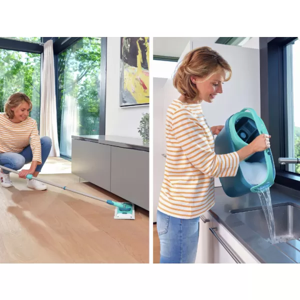 LEIFHEIT Clean Twist M Ergo + náhrada SuperDuster Floor ZDARMA 55391