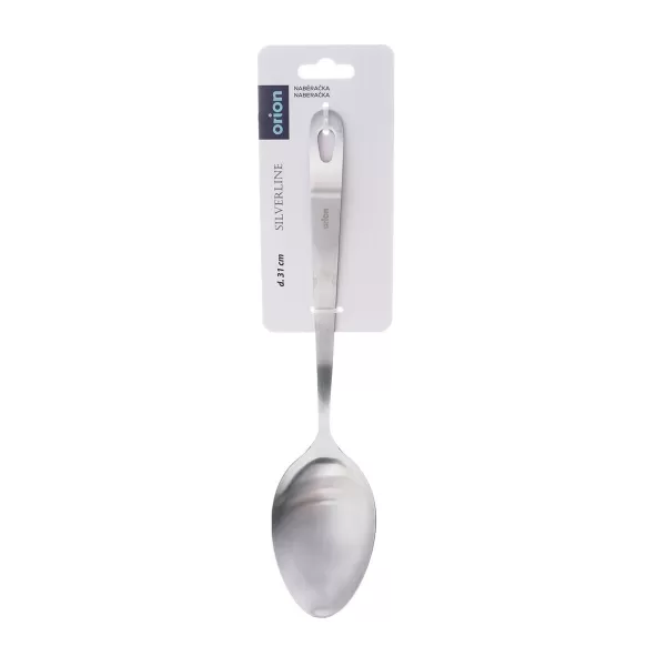 Naběračka lžíce nerez plná SILVERLINE 31x6,8 cm