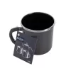 Hrnek smalt Grey Lem 0,41 l, pr. 8,8 cm