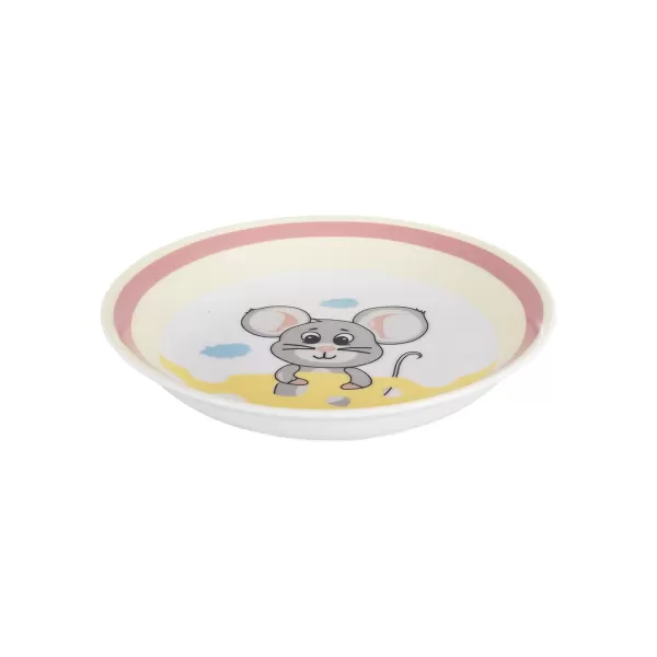 Talíř porc. hluboký dětský MYŠKA pr. 19 cm