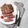 Steak set nůž+vidlička nerez/UH černá