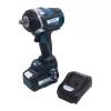XT Aku rázový utahovák na 1/2" hlavice bezuhlíkový 18V,850Nm + baterie 5.0Ah + nabíječka 3.5A + box