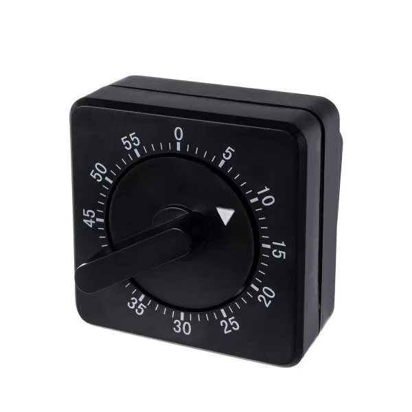 Minutka kuchyňská UH mechanická černá+magnet
