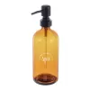 Dávkovač mýdla hnědé sklo/UH SPA 500 ml