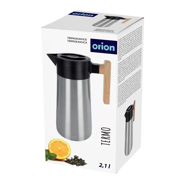Termokonvice nerez/UH TERMO 2,1 l stříbrná