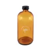 Láhev hnědé sklo s uzávěrem UH SPA 500 ml