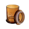 Dóza kosmetická hnědé sklo+víčko SPA 330 ml