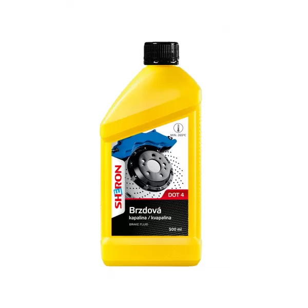 HAPPY CAR Brzdová kapalina DOT 4 500ml