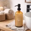 Dávkovač mýdla hnědé sklo/UH SPA 500 ml