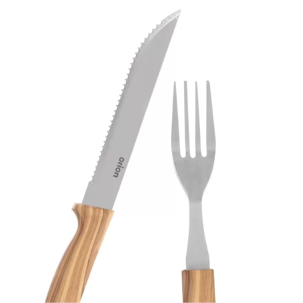 Steak set nůž+vidlička nerez/UH