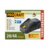 PROCRAFT Nabíječka pro 20V Li-ion baterie 20/4? Fast Charge