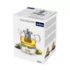 Konvice borosil. sklo+filtr nerez se stojánkem 1,22 l
