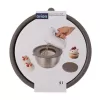 Mísa nerez šlehací+UH víko BEIGE pr. 25,7 cm