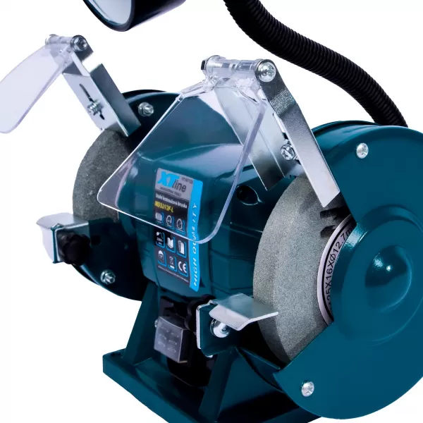 XT Bruska elektr. dvoukotoučová 125mm/150W + svítidlo 40W