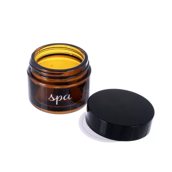 Dóza kosmetická hnědé sklo/UH SPA 50 ml