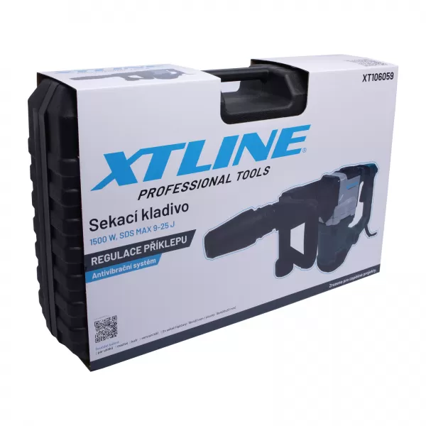 XT Sekací kladivo 1500 W SDS MAX 9-25 J