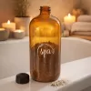 Láhev hnědé sklo s uzávěrem UH SPA 500 ml