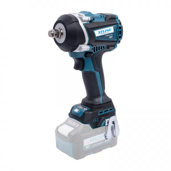 XT Aku rázový utahovák na 1/2" hlavice bezuhlíkový 18V,850Nm