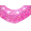 Nafukovací kruh se třpytkami - mix 2 druhy (srdce,hvězda), průměr 91cm