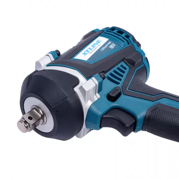 XT Aku rázový utahovák na 1/2" hlavice bezuhlíkový 18V,850Nm