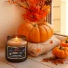 Svíčka vosk/sklo vonná Halloween 350 g mix