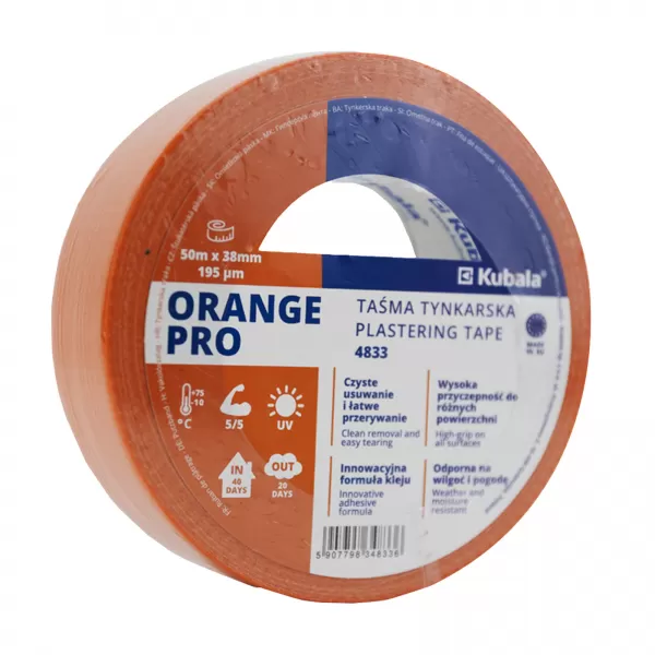 XT páska štukatérská ORANGE PRO 38 mm x 50m