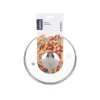 Poklice sklo pr. 18 cm nerez úchyt loop