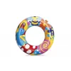 Nafukovací kruh Designer, 56cm – mix 2 druhy (ryby, včelka)