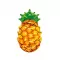 Nafukovací lehátko Ananas 1,74m x 96cm