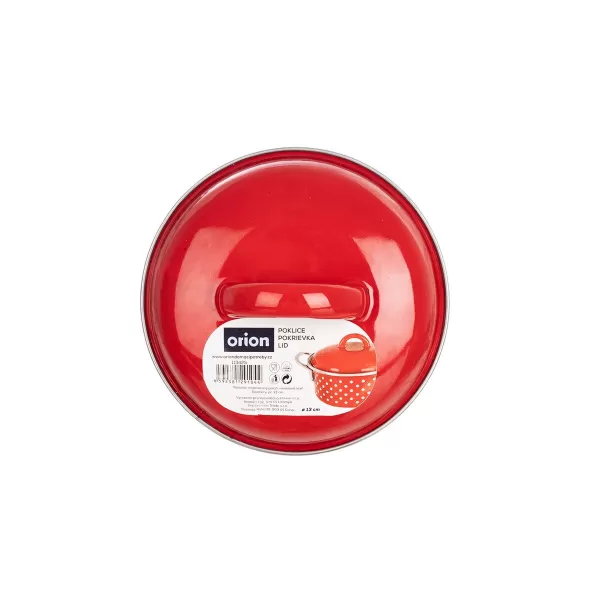 Poklice smalt Lem pr. 13 cm červená