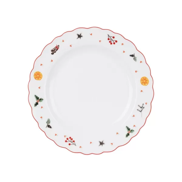 Talíř porc. dezertní VŮNĚ VÁNOC pr. 20 cm