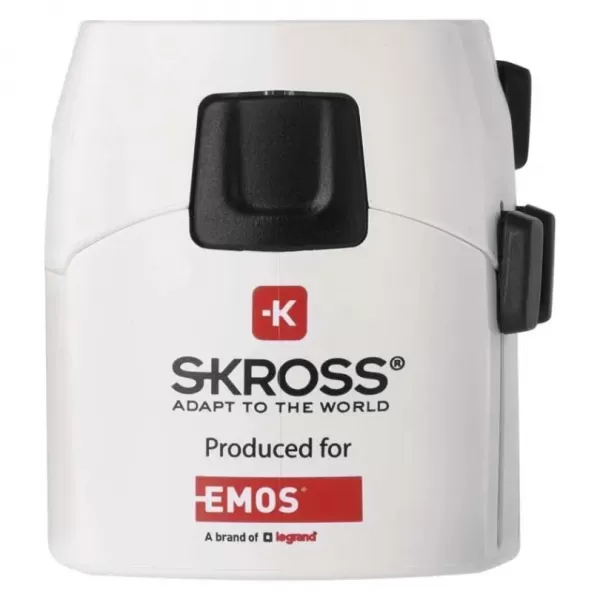 EMOS Cestovní adaptor P0056N bílý