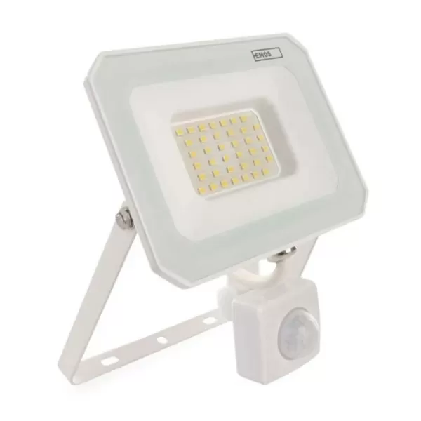 EMOS LED reflektor SIMPO, 30W, 3000LM IP44 NW PIR B ZS2333W