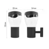 EMOS ZGA010P LED zahradní svítidlo nástěnné E27,IP44,MAX 15W