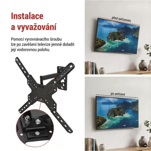 EMOS Držák konzolový pro TV 26-60" KT01C