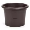 Květináč samozavlažovací Narza - čokoládový 25 cm