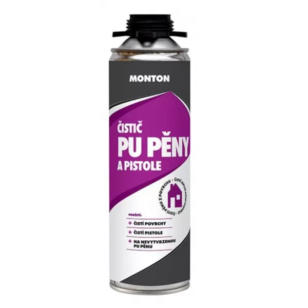 SOUDAL Čistič PU pěny a pistole 500ml Monton